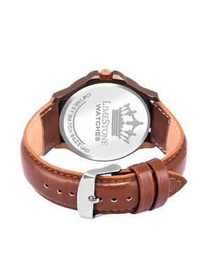 LimeStone Round dial analog watch - (LS2745) - 15526955 - Standard Image - 3