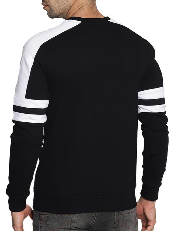 black fleece sweatshirt - 15527367 - Zoom Image - 3