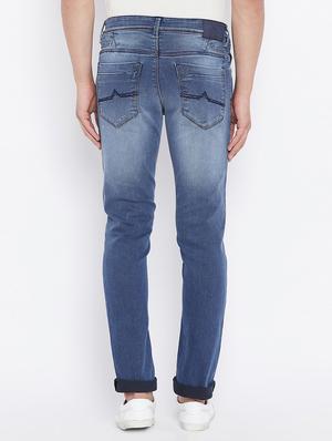 blue denim washed jeans - 15527490 - Standard Image - 3