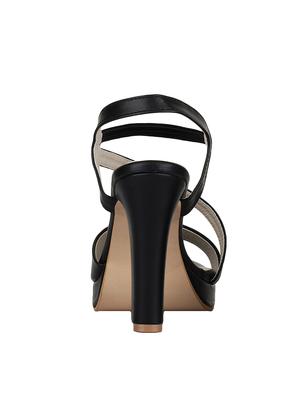 black back strap sandals - 15533473 - Standard Image - 3