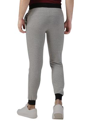 grey cotton blend jogger - 15540387 - Standard Image - 3