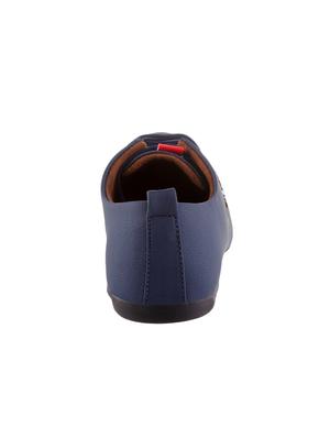 blue leatherette lace up shoes - 15542593 - Standard Image - 3