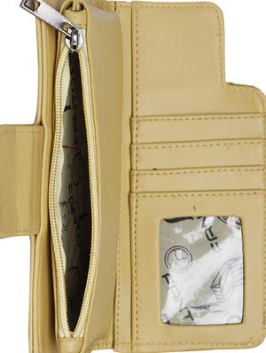 beige leatherette (pu wallet - 15545564 - Standard Image - 3