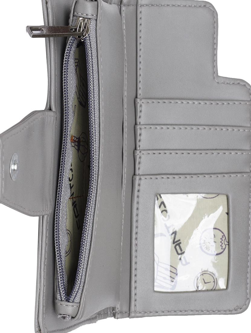 grey leatherette (pu wallet - 15545566 - Zoom Image - 3