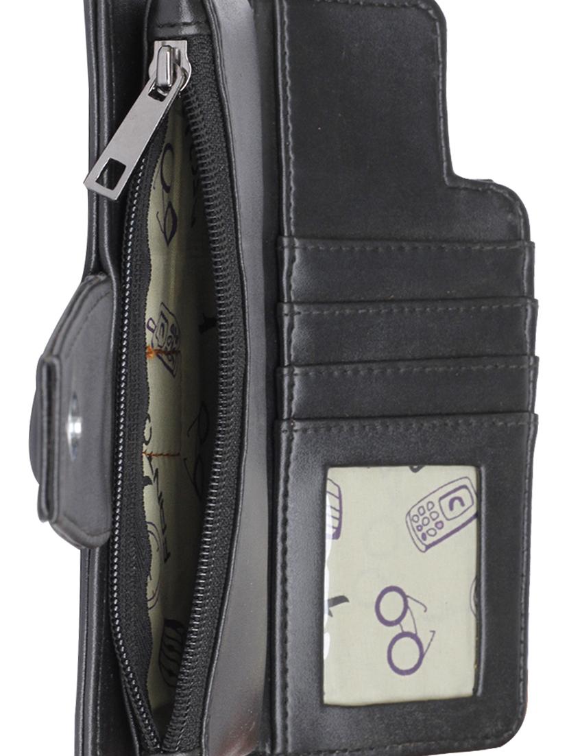 black leatherette (pu wallet - 15545568 - Zoom Image - 3