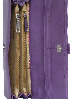 purple leatherette (pu wallet - 15545569 - Standard Image - 3