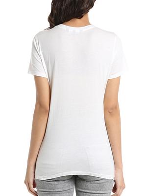 graphic print short sleeved tee - 15545587 - Standard Image - 3