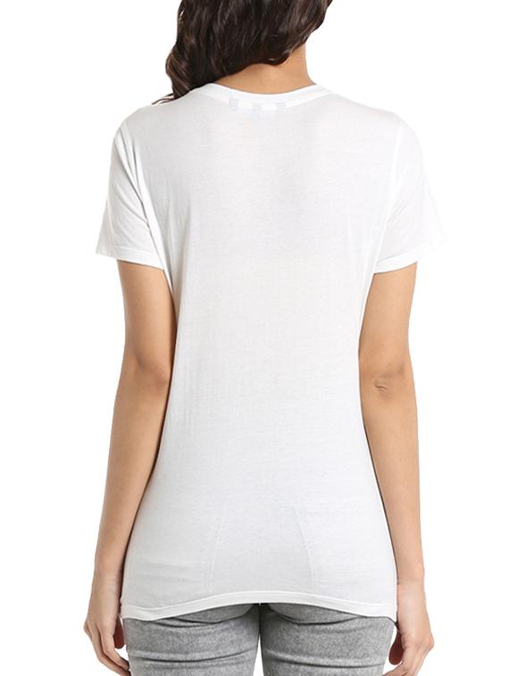graphic print short sleeved tee - 15545587 - Zoom Image - 3