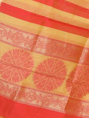 banarasi dupatta with tassels - 15545847 - Standard Image - 3