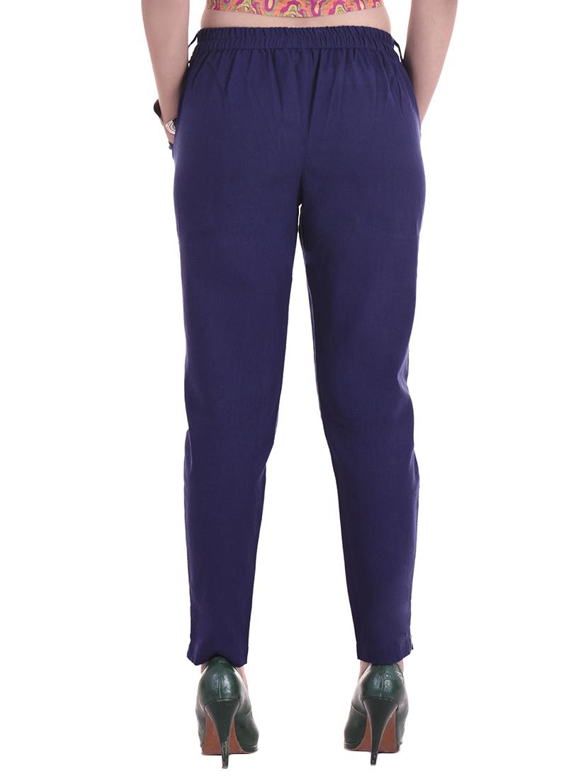 pleated cigarette pants trousers - 15545859 - Zoom Image - 3
