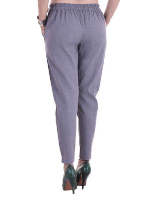 pleated cigarette pants trousers - 15545862 - Standard Image - 3