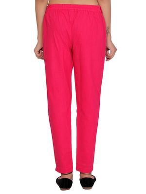 pleated cigarette pants trousers - 15545864 - Standard Image - 3