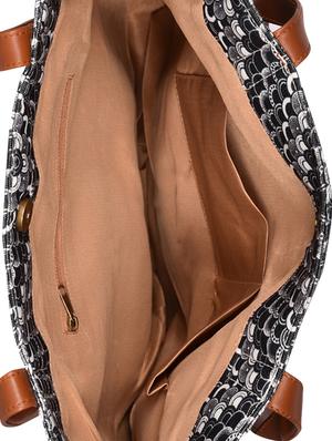 black canvas regular tote - 15546166 - Standard Image - 3