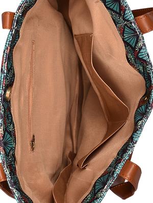 blue canvas regular tote - 15546167 - Standard Image - 3