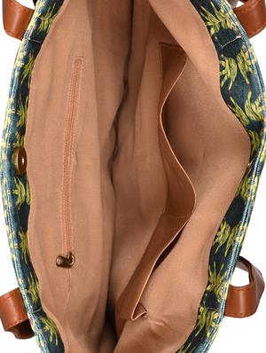 blue canvas regular tote - 15546169 - Standard Image - 3