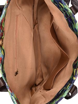 blue canvas regular tote - 15546170 - Standard Image - 3