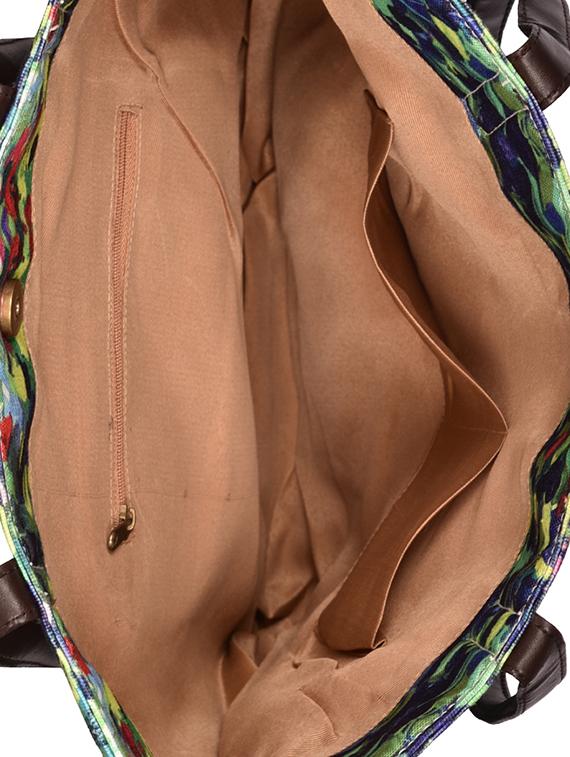 blue canvas regular tote - 15546170 - Zoom Image - 3