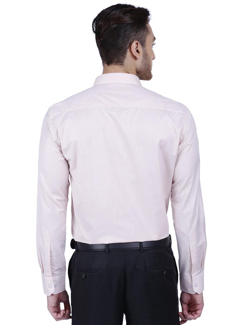 pink polyester formal shirt - 15546676 - Zoom Image - 3