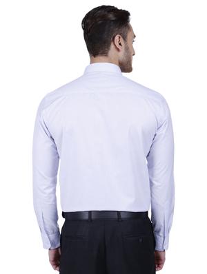 light blue polyester formal shirt - 15546678 - Standard Image - 3