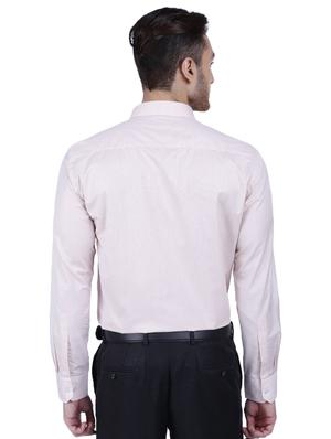 pink polyester formal shirt - 15546680 - Standard Image - 3