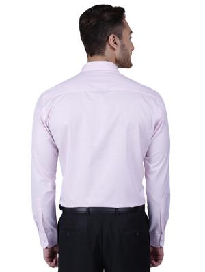 pink polyester formal shirt - 15546681 - Standard Image - 3