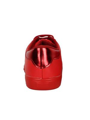 red lace-up sneakers - 15547012 - Standard Image - 3