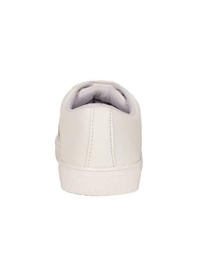 white lace-up sneakers - 15547013 - Standard Image - 3