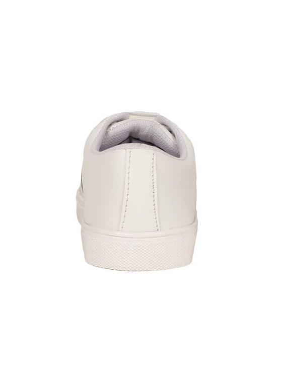 white lace-up sneakers - 15547013 - Zoom Image - 3