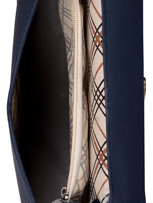 blue leatherette (pu) regular sling bag - 15557533 - Standard Image - 3