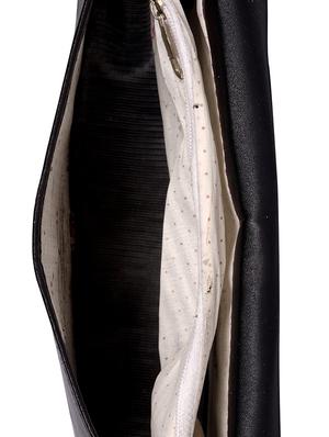 black leatherette (pu) regular sling bag - 15557536 - Standard Image - 3