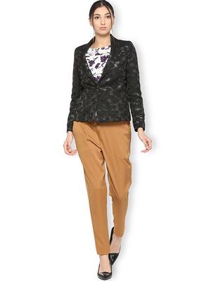 floral single breasted lapel collar blazer - 15558491 - Standard Image - 3