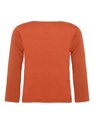 orange cotton pyjama set - 15561373 - Standard Image - 3