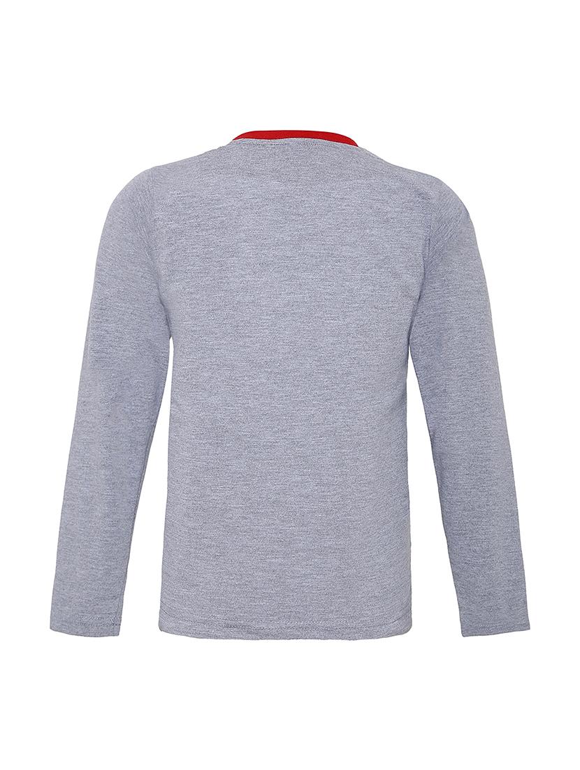 grey cotton pyjama set - 15561520 - Zoom Image - 3