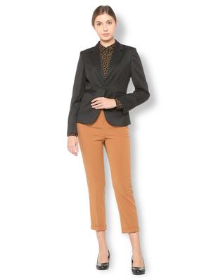 single breasted printed blazer - 15561794 - Standard Image - 3
