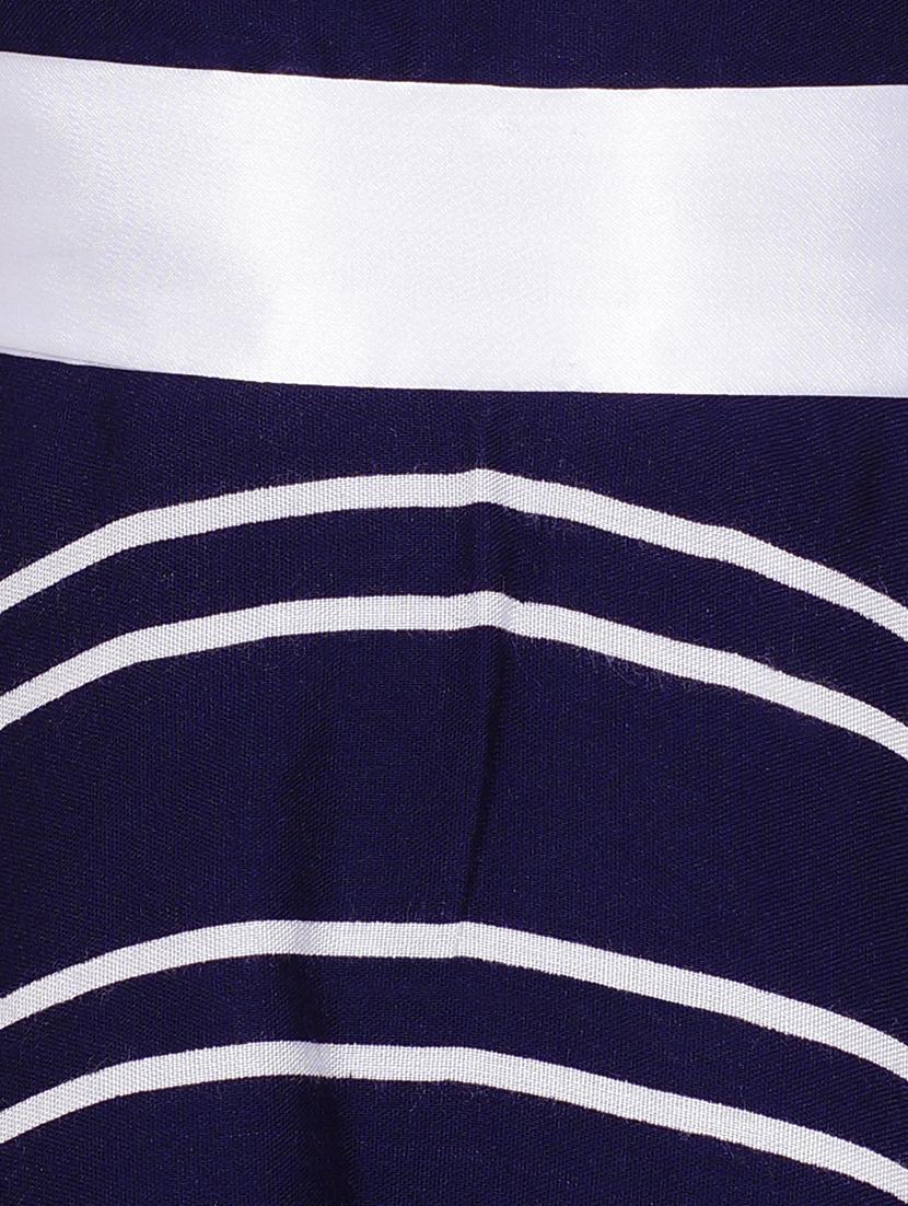 blue rayon frock - 15563286 - Zoom Image - 3