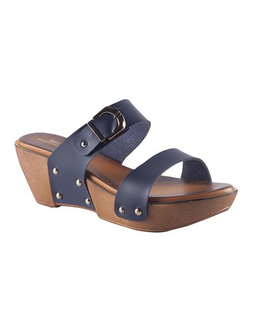 blue platforms wedges - 15563763 - Standard Image - 1