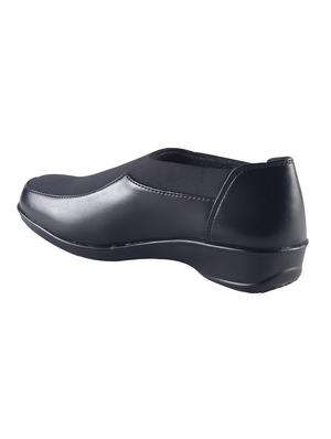 black slip on formal shoes - 15563767 - Standard Image - 3