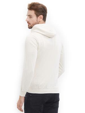 beige cotton sweatshirt - 15563937 - Standard Image - 3