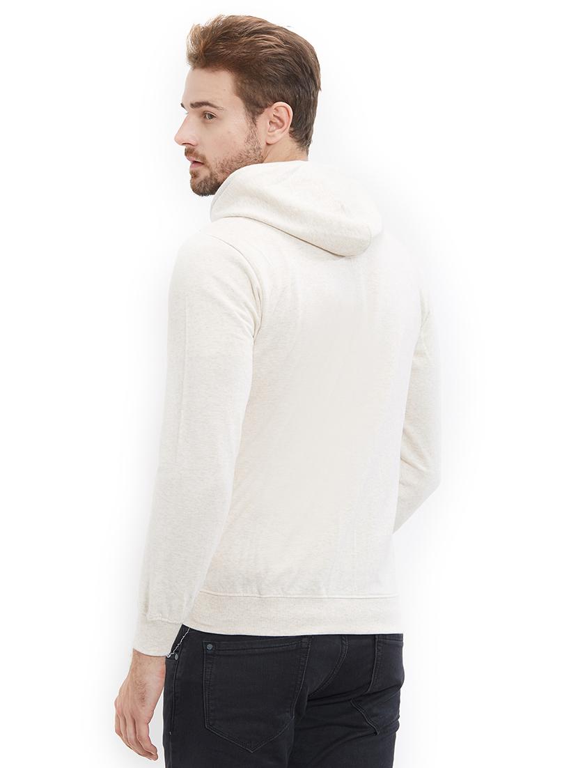 beige cotton sweatshirt - 15563937 - Zoom Image - 3