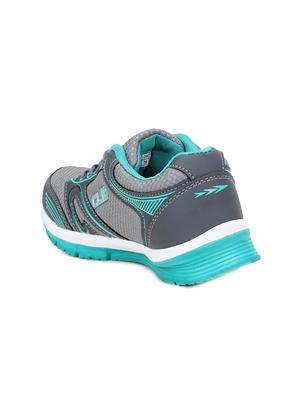 grey lace-up sports shoes - 15564077 - Standard Image - 3