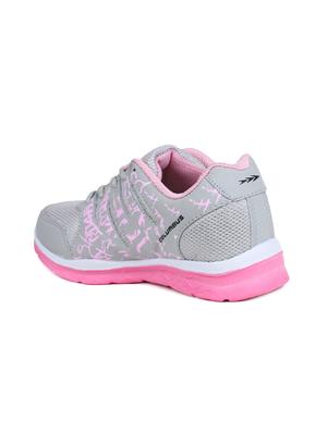 grey lace-up sports shoes - 15564079 - Standard Image - 3
