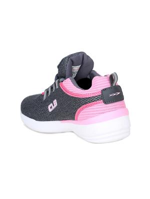 grey lace-up sports shoes - 15564086 - Standard Image - 3