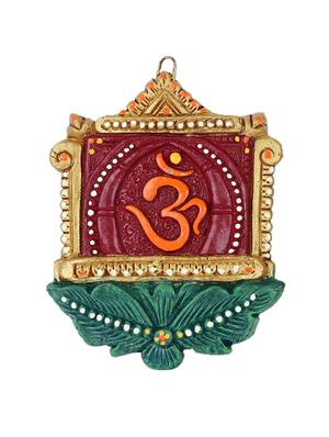 auspicious terracota wall hanging set - 15565867 - Standard Image - 3