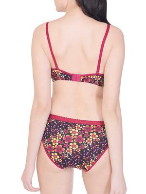 floral bra and panty set - 15567905 - Standard Image - 3