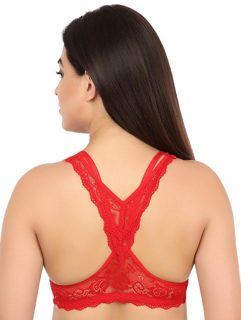 lightly padded laced bralette - 15569389 - Zoom Image - 3