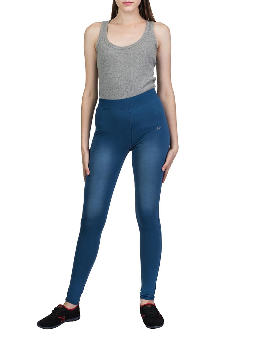 high waist stone washed jegging - 15569804 - Zoom Image - 3