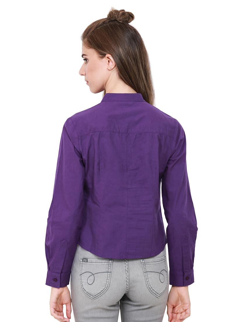 long sleeved buttoned detail top - 15570154 - Zoom Image - 3