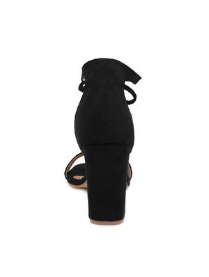 black ankle strap sandals - 15572059 - Standard Image - 3
