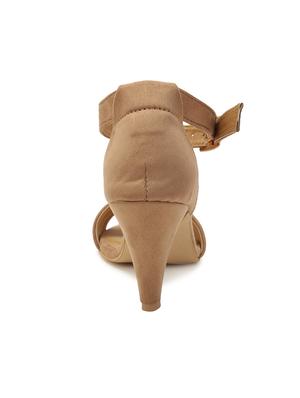 beige ankle strap sandals - 15572088 - Standard Image - 3