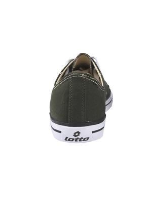 green Canvas lace up sneakers - 15573579 - Standard Image - 3